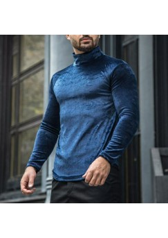 Men's Warm Velvet Slim Fit Casual Long Sleeve T-Shirt